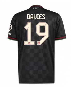 Bayern Munich Alphonso Davies #19 Maglia Gara Terza Repliche 2025-26 Maniche Corte